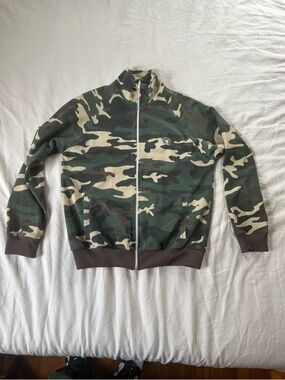 Fred Perry rare Camo Zip-Up Track Jacket